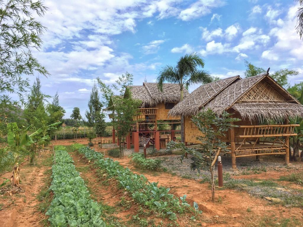 Baan Nork Farmstay บ้านนอก ฟาร์มสเตย์ Nong Nam Daeng Exterior foto